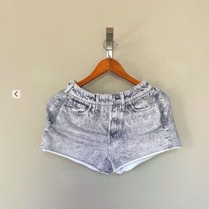 Rag & Bone Miramar “Faux Denim” Sweatpant Shorts Size S